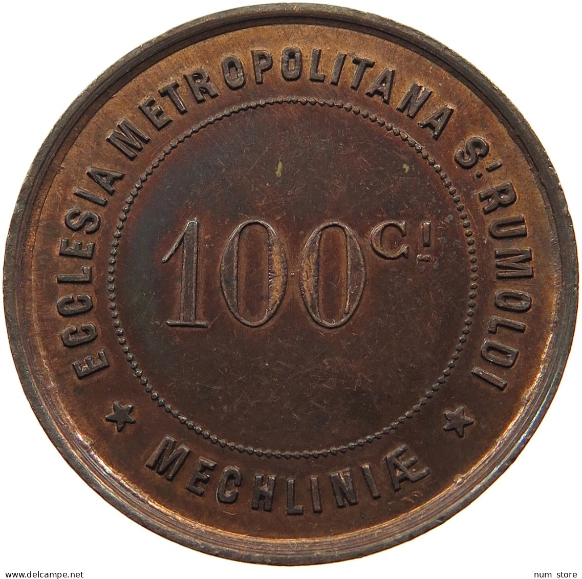 BELGIUM 100 CENTIMES  MECHELEN #t061 0175 - Sin Clasificación