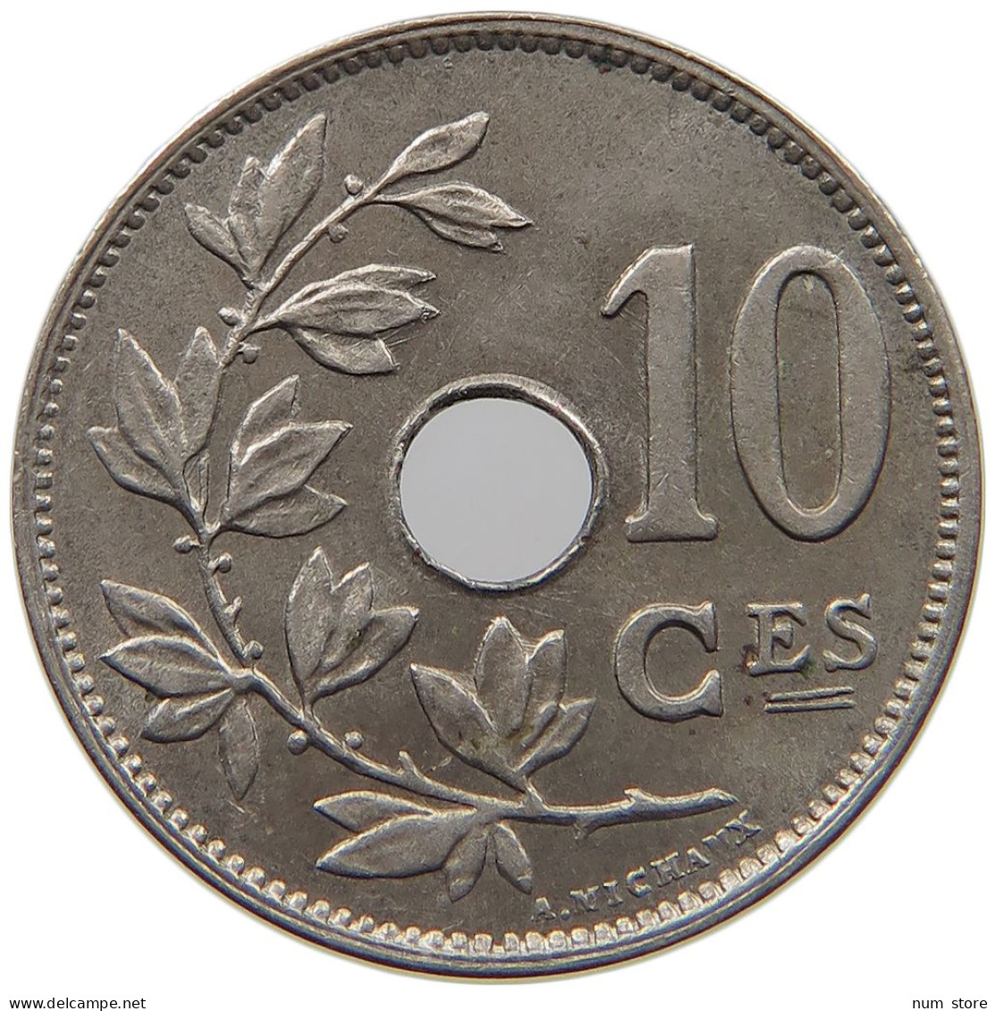 BELGIUM 10 CENTIMES 1927 Albert I. 1909-1934 #c006 0391 - 10 Centimes