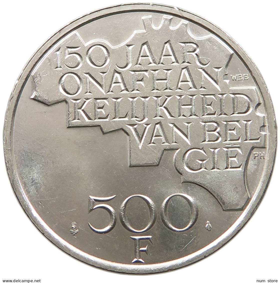 BELGIUM 500 FRANC 1980 BADOUIN I. 1951-1993 #a026 0473 - Ohne Zuordnung