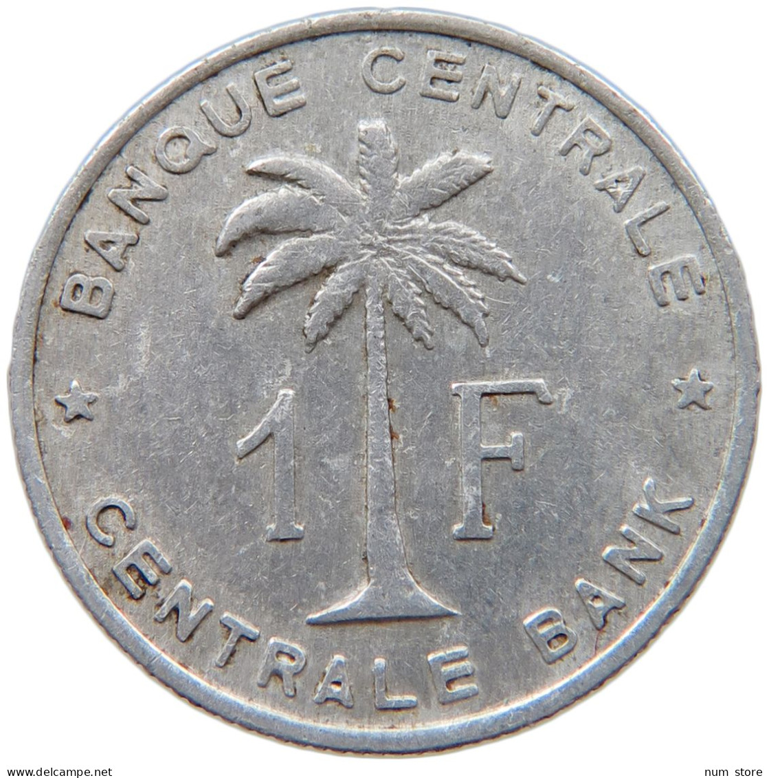 BELGIAN CONGO FRANC 1959  #s029 0049 - 1951-1960: Baudouin I