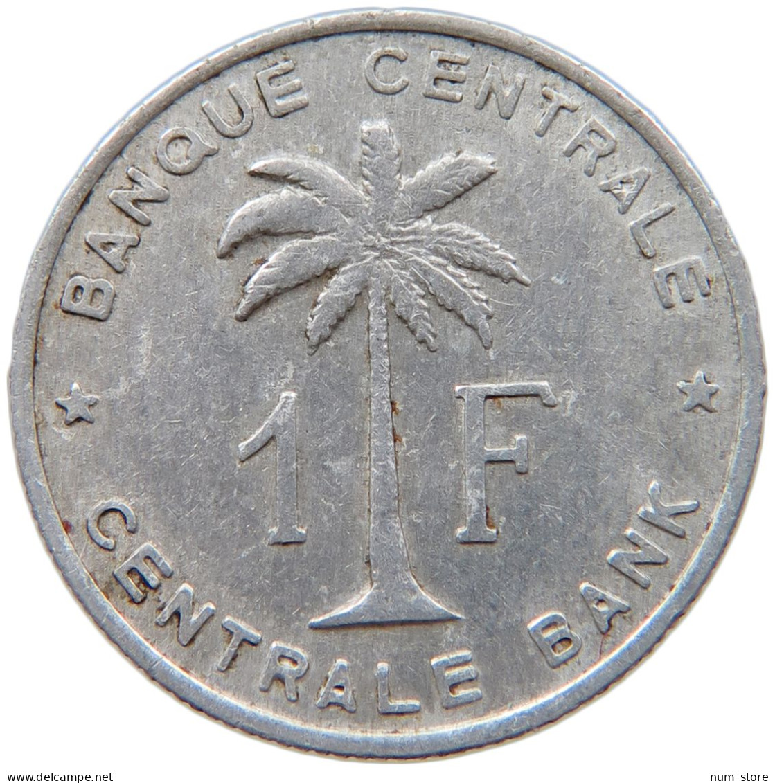 BELGIAN CONGO FRANC 1959  #s029 0049 - 1951-1960: Baldovino I