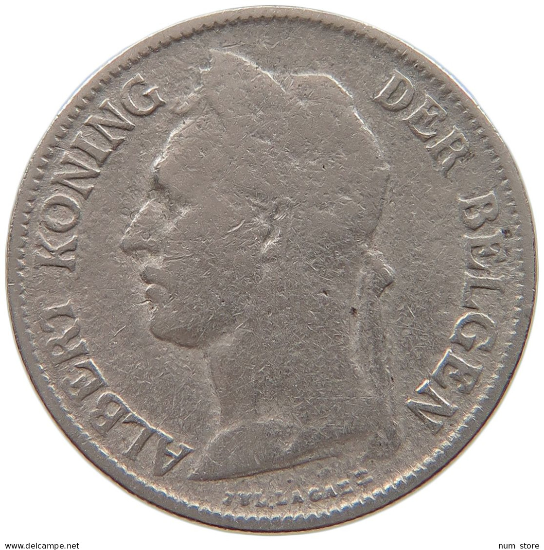 BELGIAN CONGO 50 CENTIMES 1924  #a061 0135 - 1910-1934: Albert I