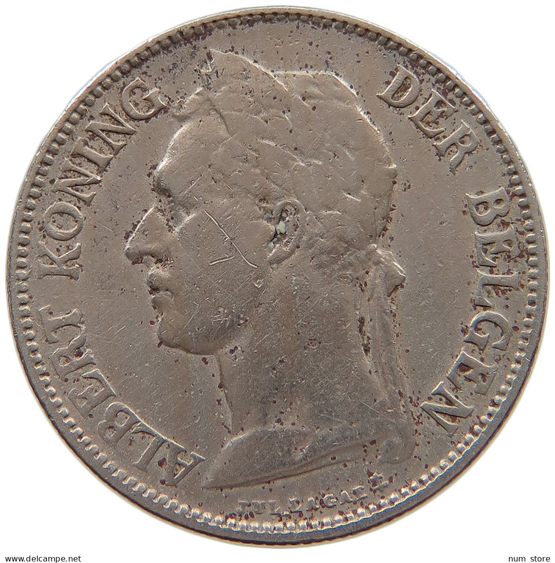 BELGIAN CONGO 50 CENTIMES 1926  #a061 0121 - 1910-1934: Albert I