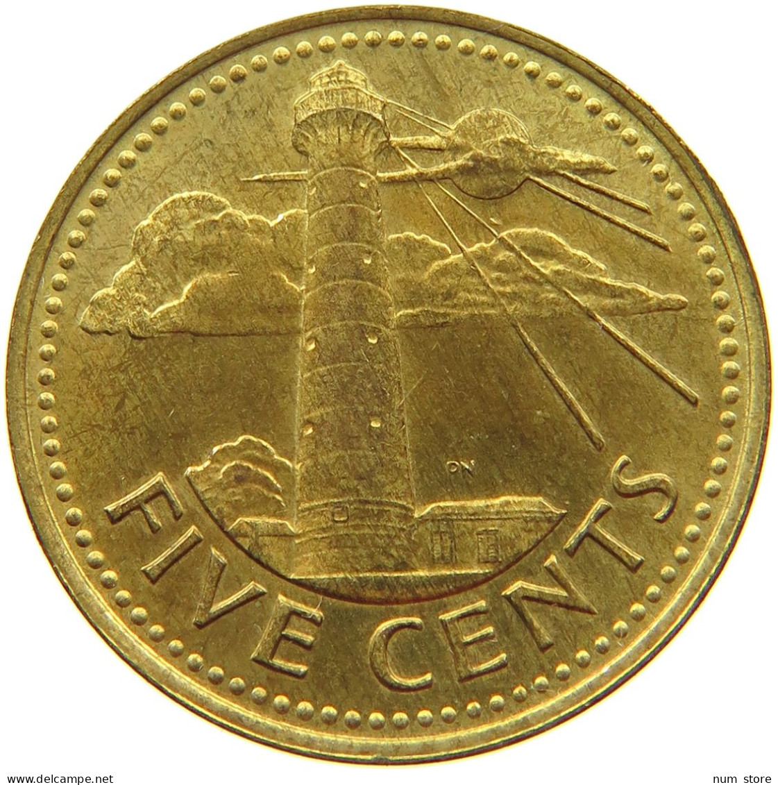 BARBADOS 5 CENTS 1973  #s066 0631 - Barbades