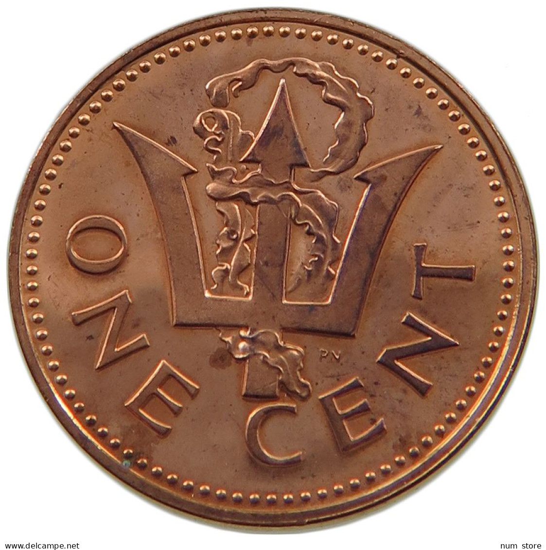 BARBADOS CENT 1974  #alb022 0549 - Barbados