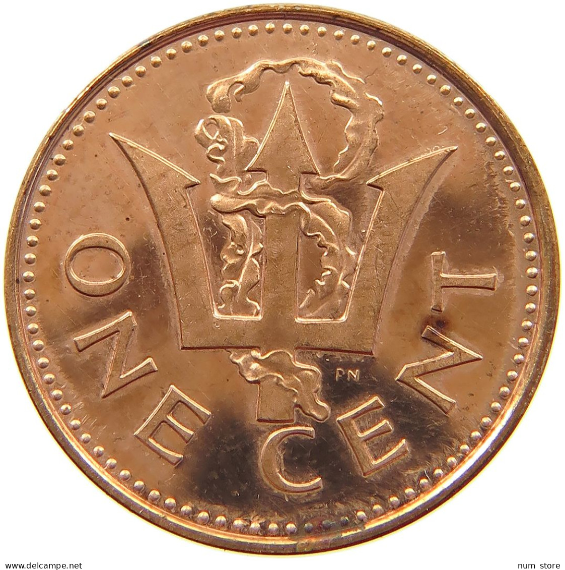 BARBADOS CENT 1980  #a014 0245 - Barbades