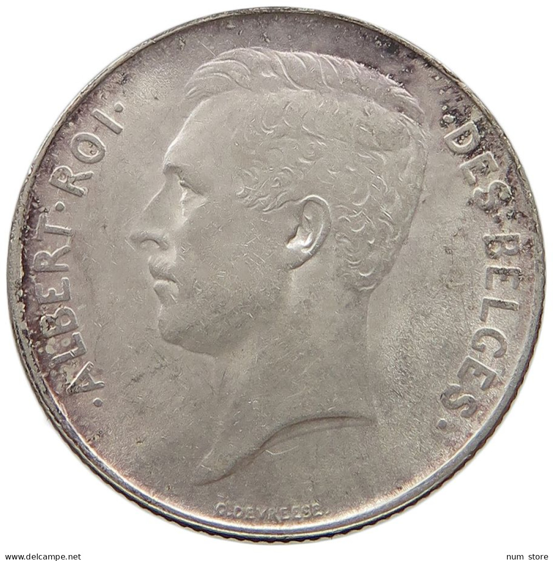 BELGIUM FRANC 1914  #t061 0083 - 1 Franc