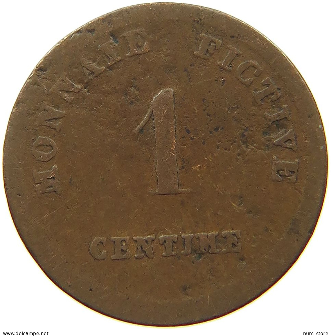 BELGIUM CENTIME 1833 GAND GENT #t149 0319 - 1 Cent