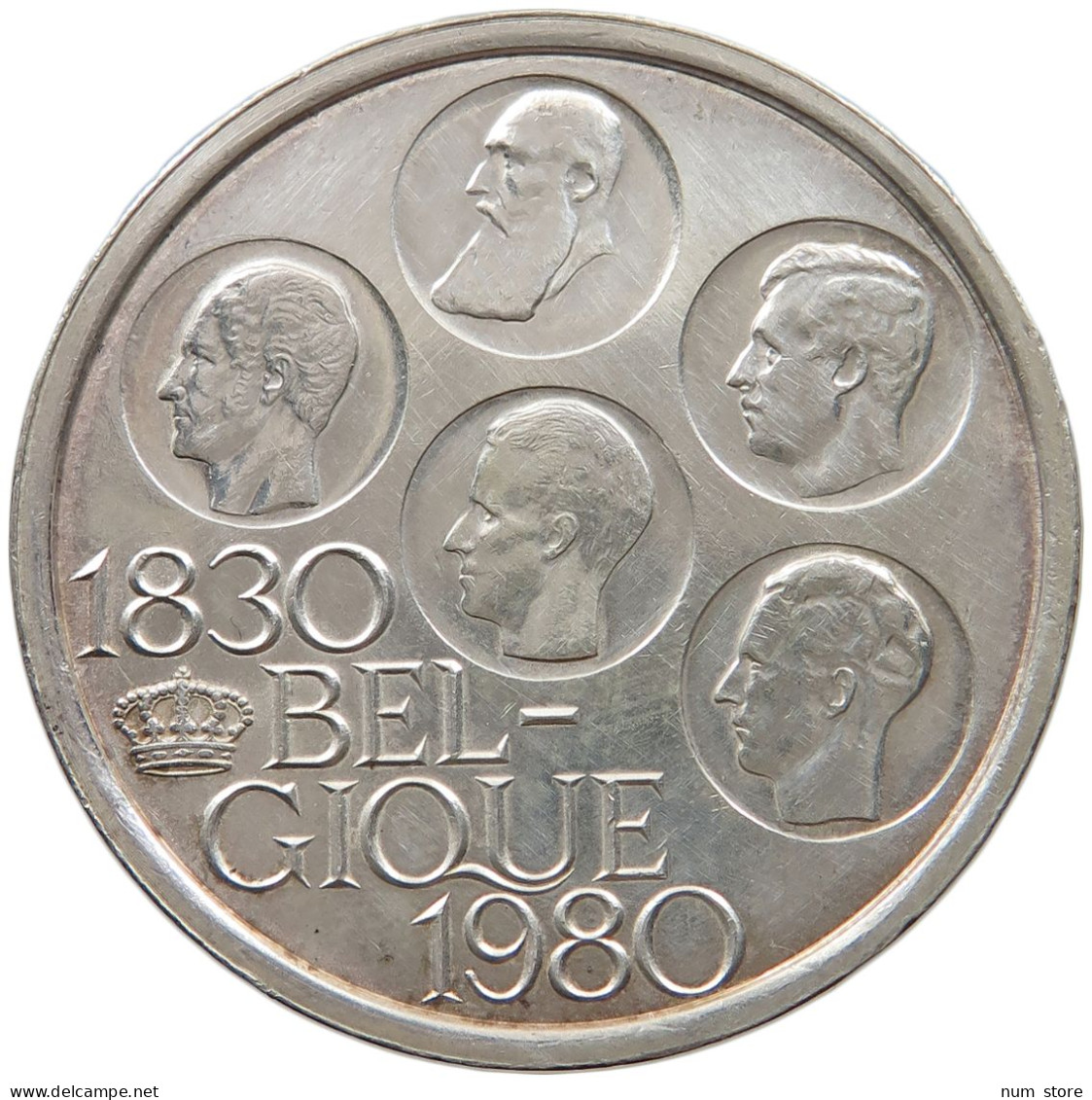 BELGIUM 500 FRANC 1980 BADOUIN I. 1951-1993 #c058 0089 - 500 Francs