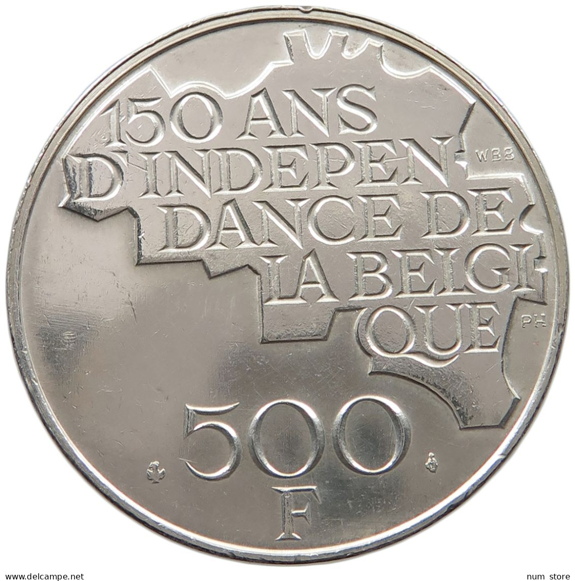 BELGIUM 500 FRANC 1980 BADOUIN I. 1951-1993 #c007 0603 - 500 Francs