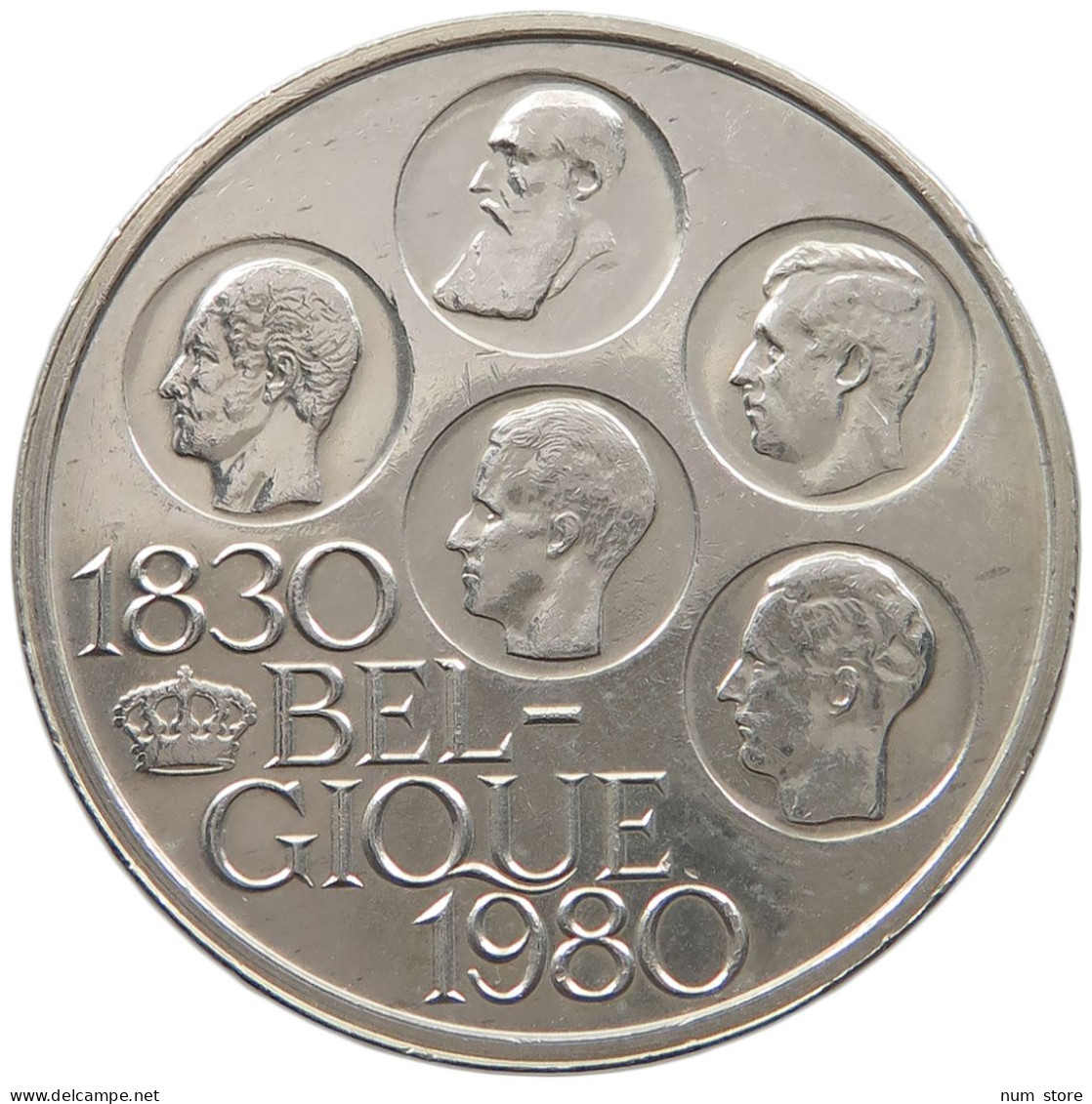 BELGIUM 500 FRANC 1980 BADOUIN I. 1951-1993 #c007 0603 - 500 Francs