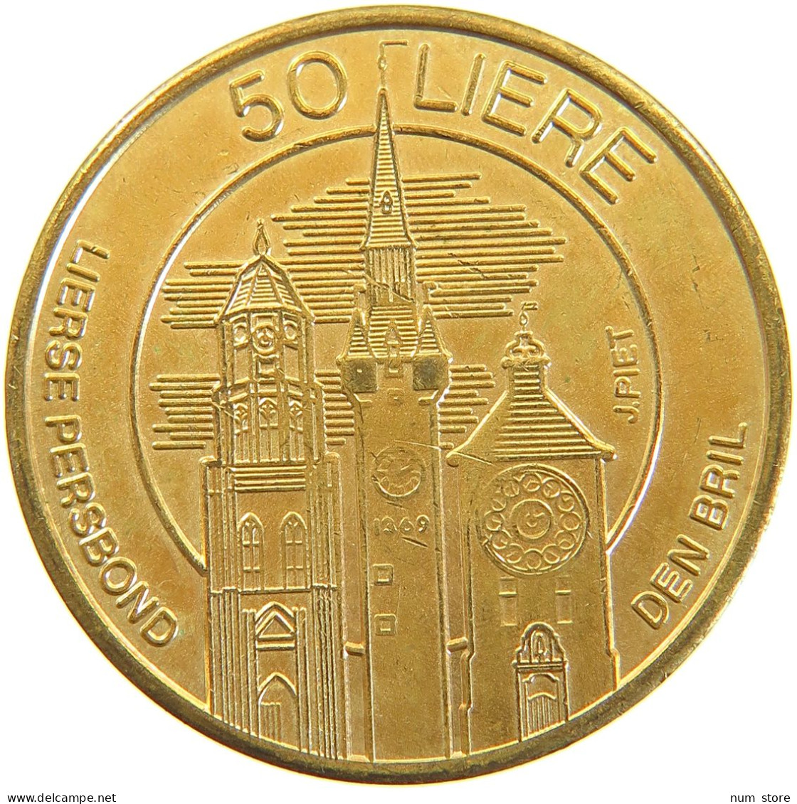 BELGIUM 50 LIERE 1981 BADOUIN I. 1951-1993 #a070 0433 - Non Classés