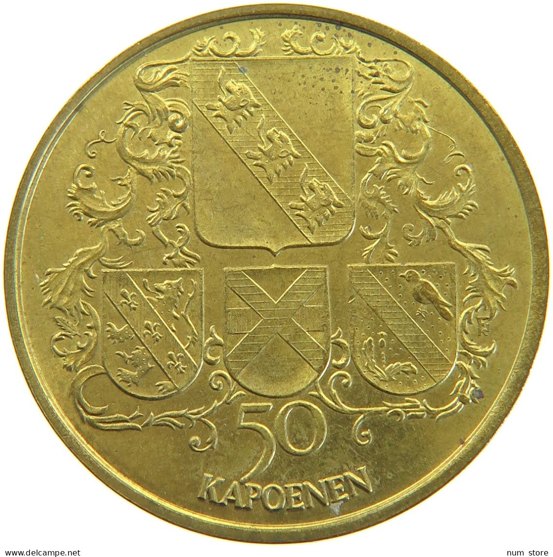 BELGIUM 50 KAPOENEN 1980 BADOUIN I. 1951-1993 #a070 0441 - Ohne Zuordnung