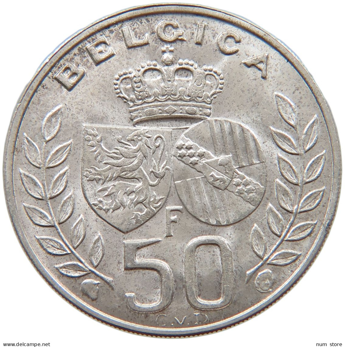 BELGIUM 50 FRANCS 1960 BADOUIN I. 1951-1993 #c049 0261 - 50 Francs