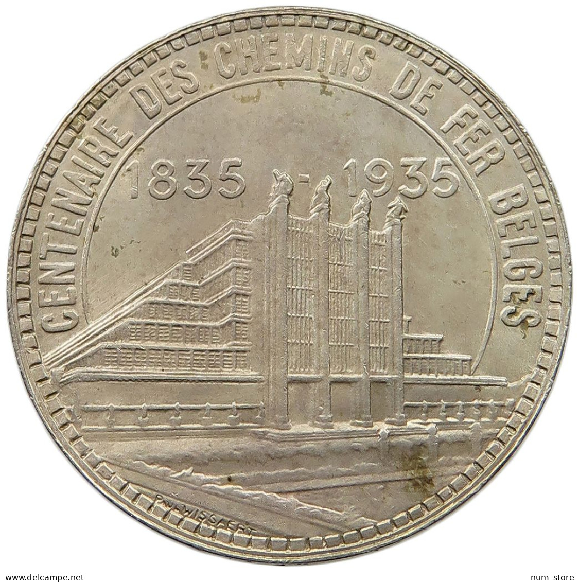 BELGIUM 50 FRANCS 1935 RARE #t061 0023 - 50 Francs