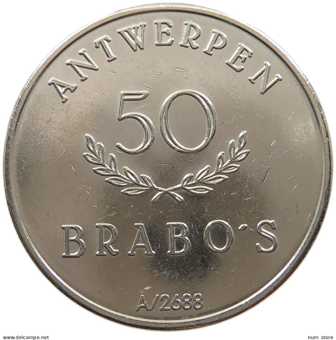 BELGIUM 50 BRABOS 1981 BADOUIN I. 1951-1993 #a060 0527 - Ohne Zuordnung