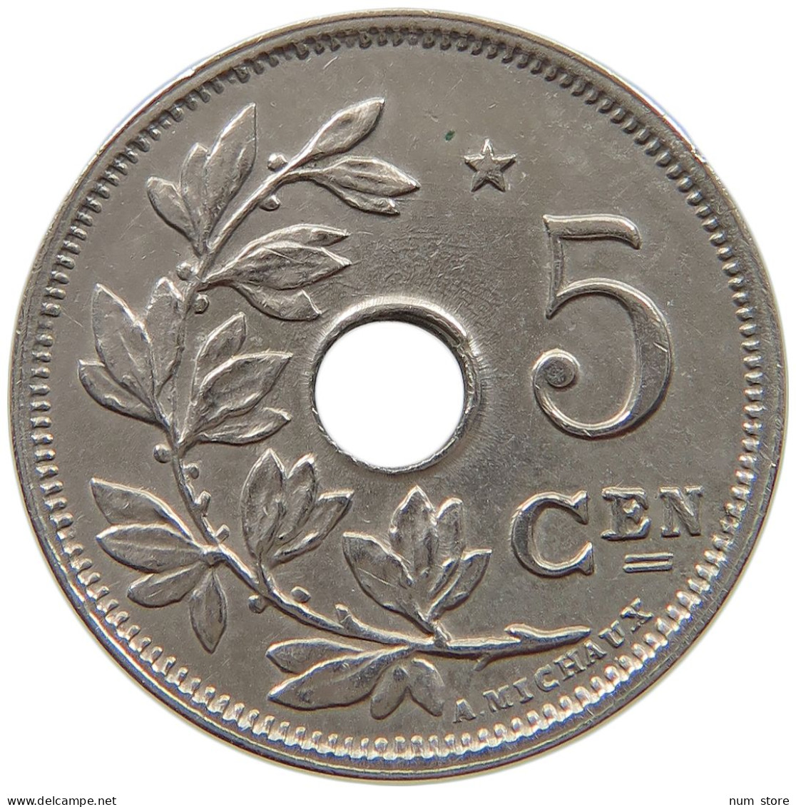 BELGIUM 5 CENTIMES 1931 Albert I. 1909-1934 #c058 0425 - 5 Centimes