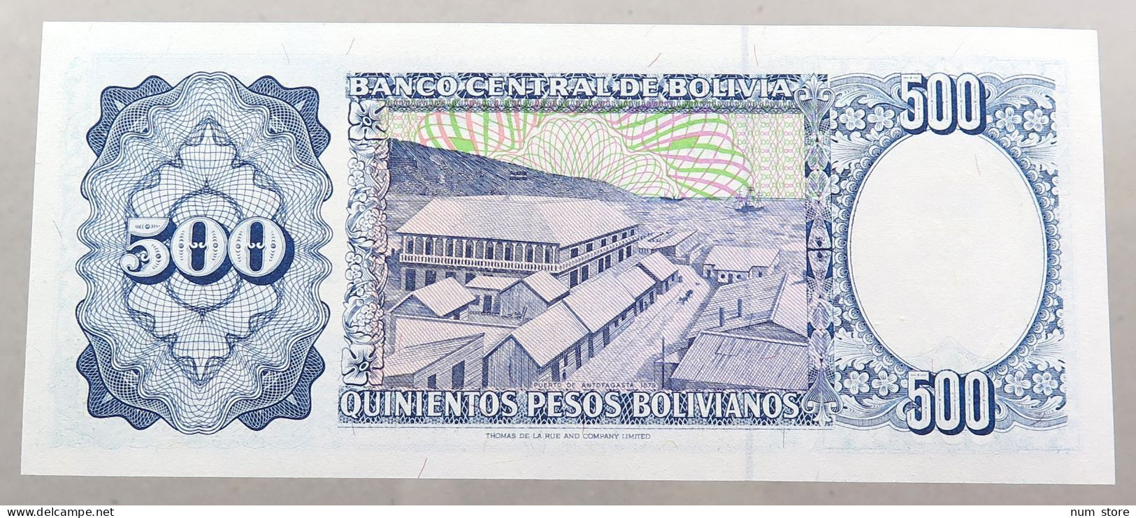 BOLIVIA 500 PESOS 1981  #alb049 0011 - Bolivia