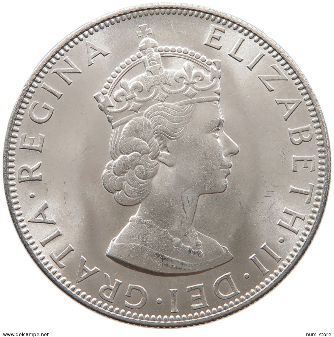 BERMUDA CROWN 1964 Elizabeth II. (1952-2022) #t021 0199 - Bermudas