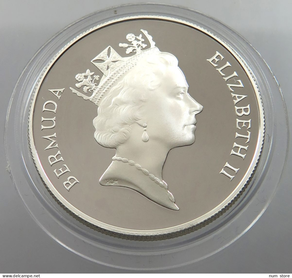 BERMUDA DOLLAR 1986 Elizabeth II. (1952-2022) #sm05 0129 - Bermuda