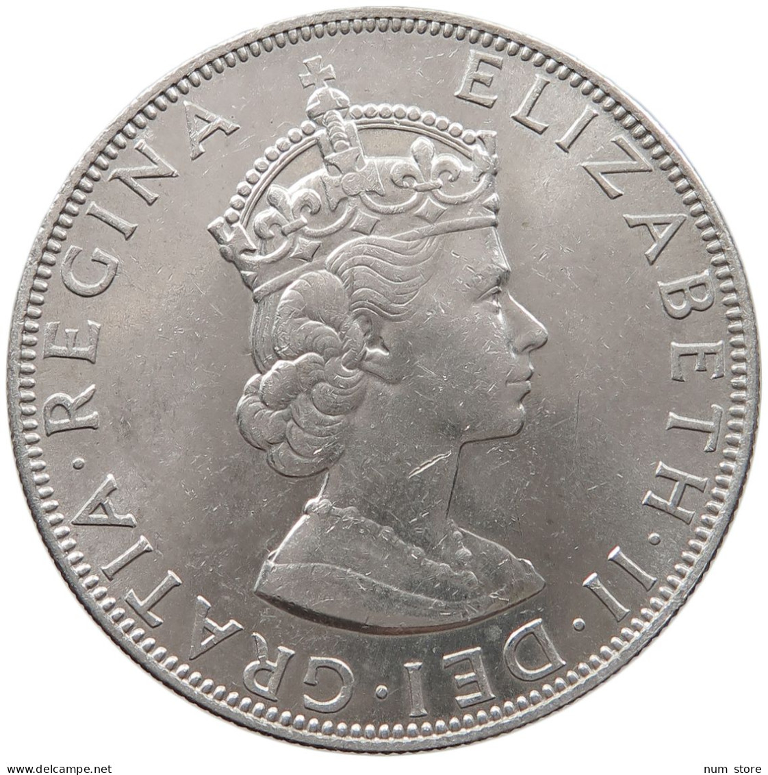 BERMUDA CROWN 1964 Elizabeth II. (1952-2022) #t010 0141 - Bermuda