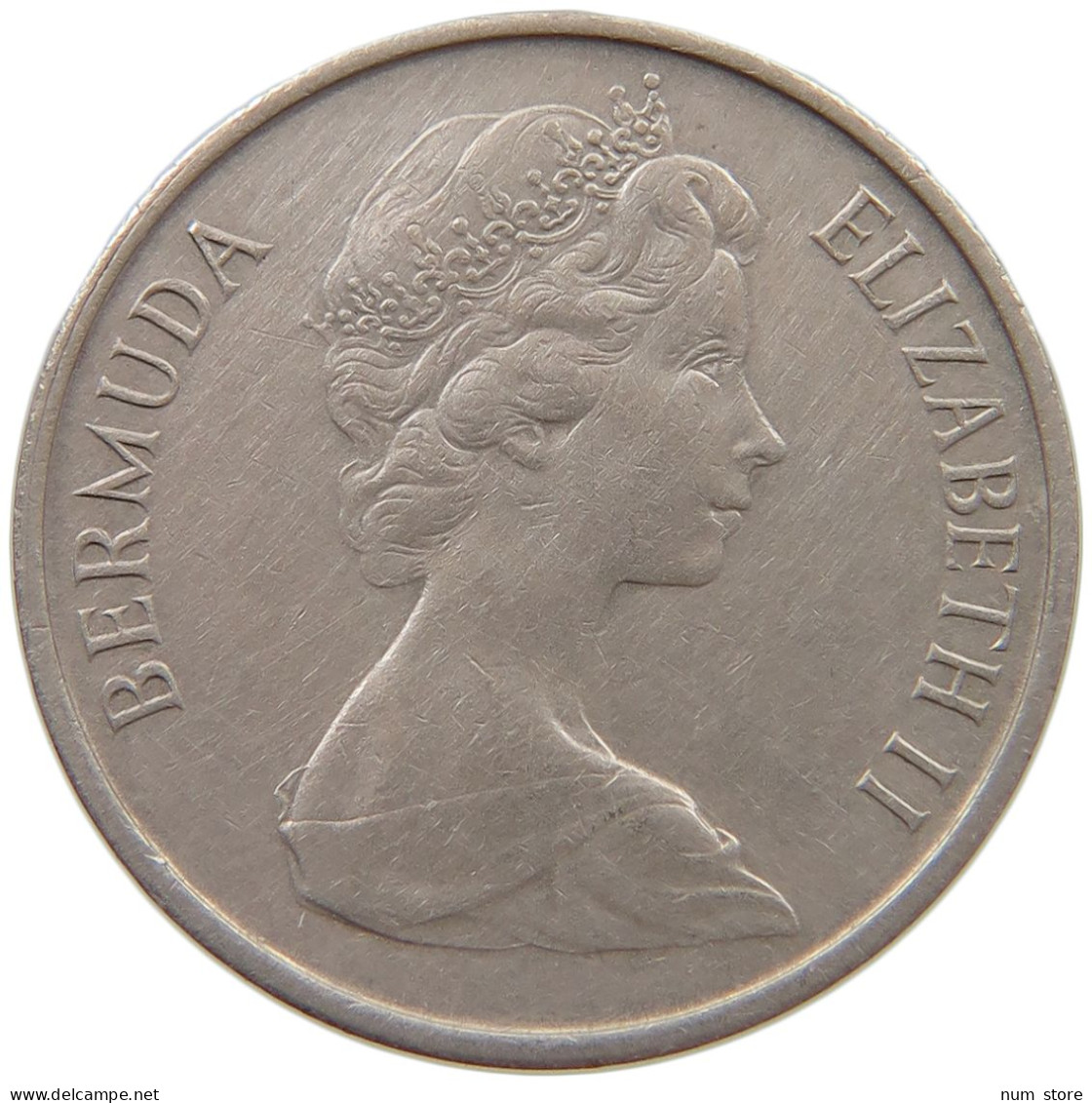 BERMUDA 5 CENTS 1970 Elizabeth II. (1952-2022) #c071 0183 - Bermudes