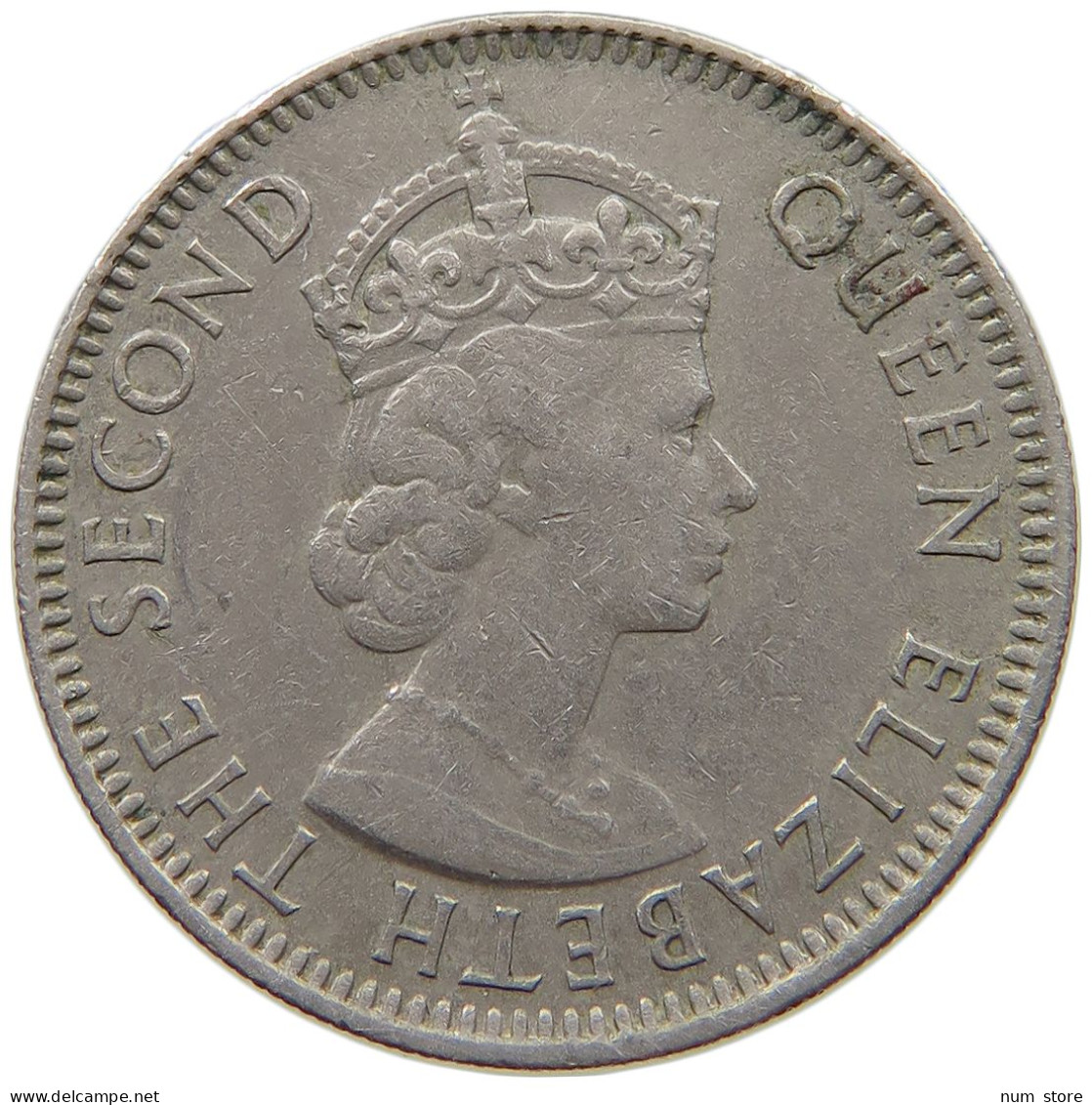 BELIZE 25 CENTS 1985 Elizabeth II. (1952-2022) #s056 0103 - Belize