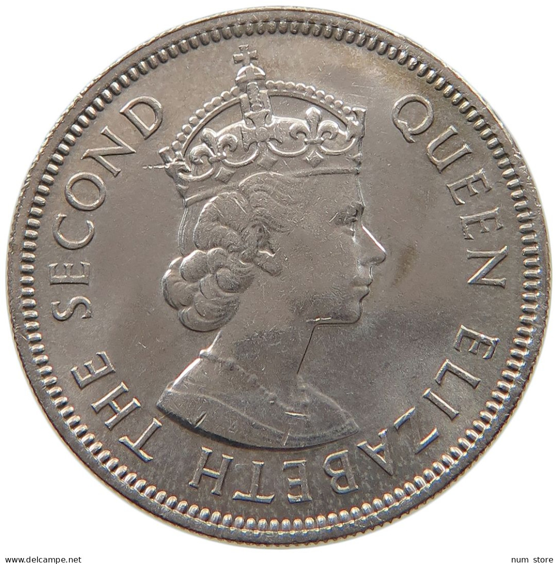 BELIZE 25 CENTS 1974 Elizabeth II. (1952-2022) #s065 0231 - Belize