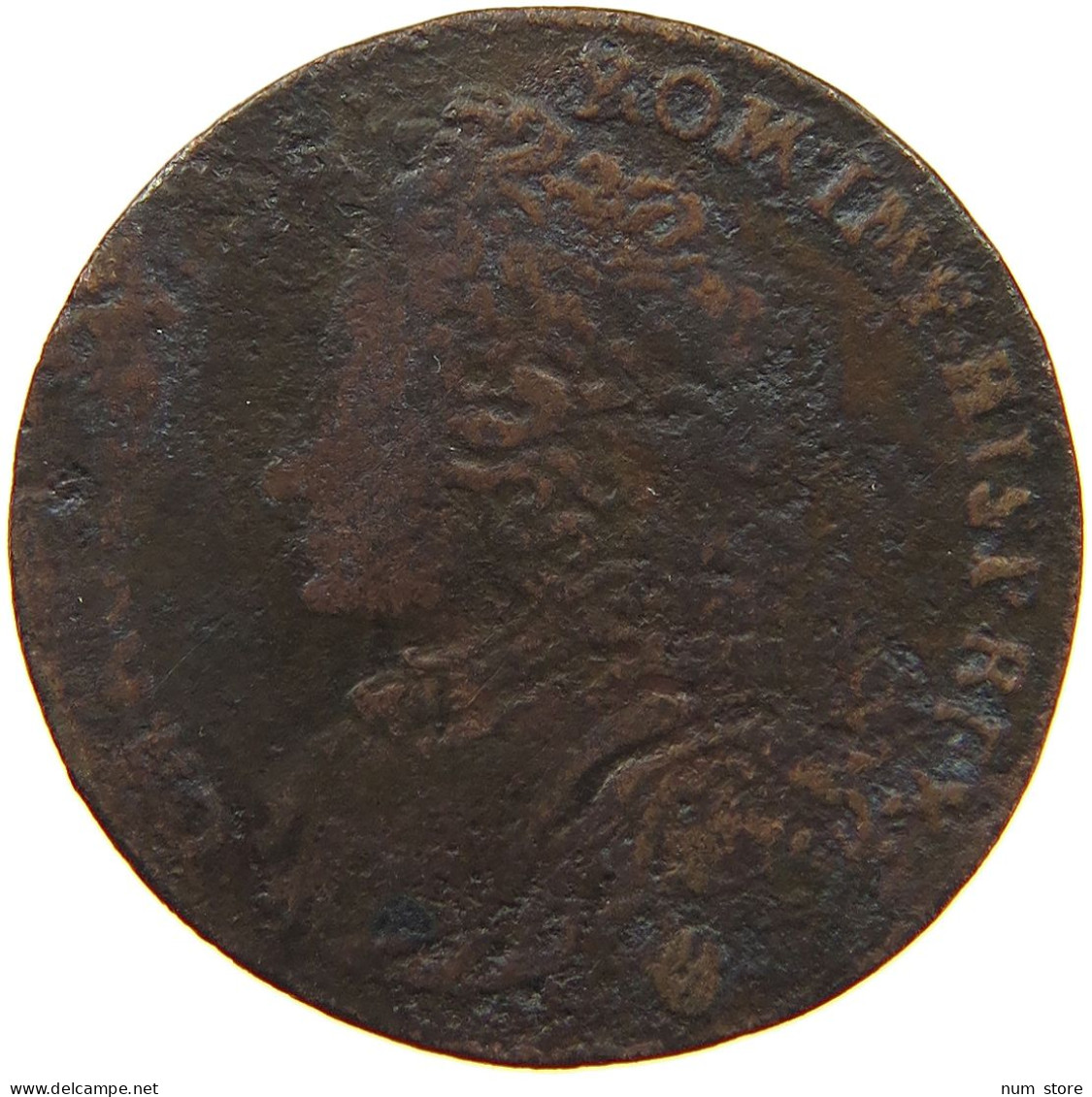 BELGIUM NAMUR LIARD 1712  #t137 0277 - 1556-1713 Pays-Bas Espagols