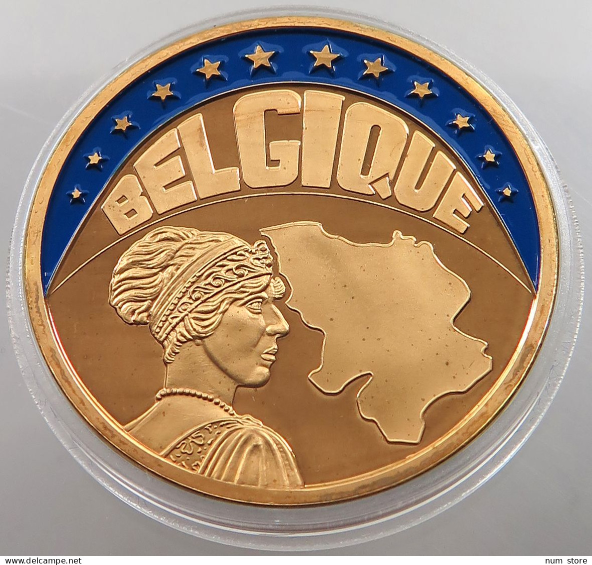 BELGIUM MEDAL 1997 ECU #sm11 0295 - Unclassified