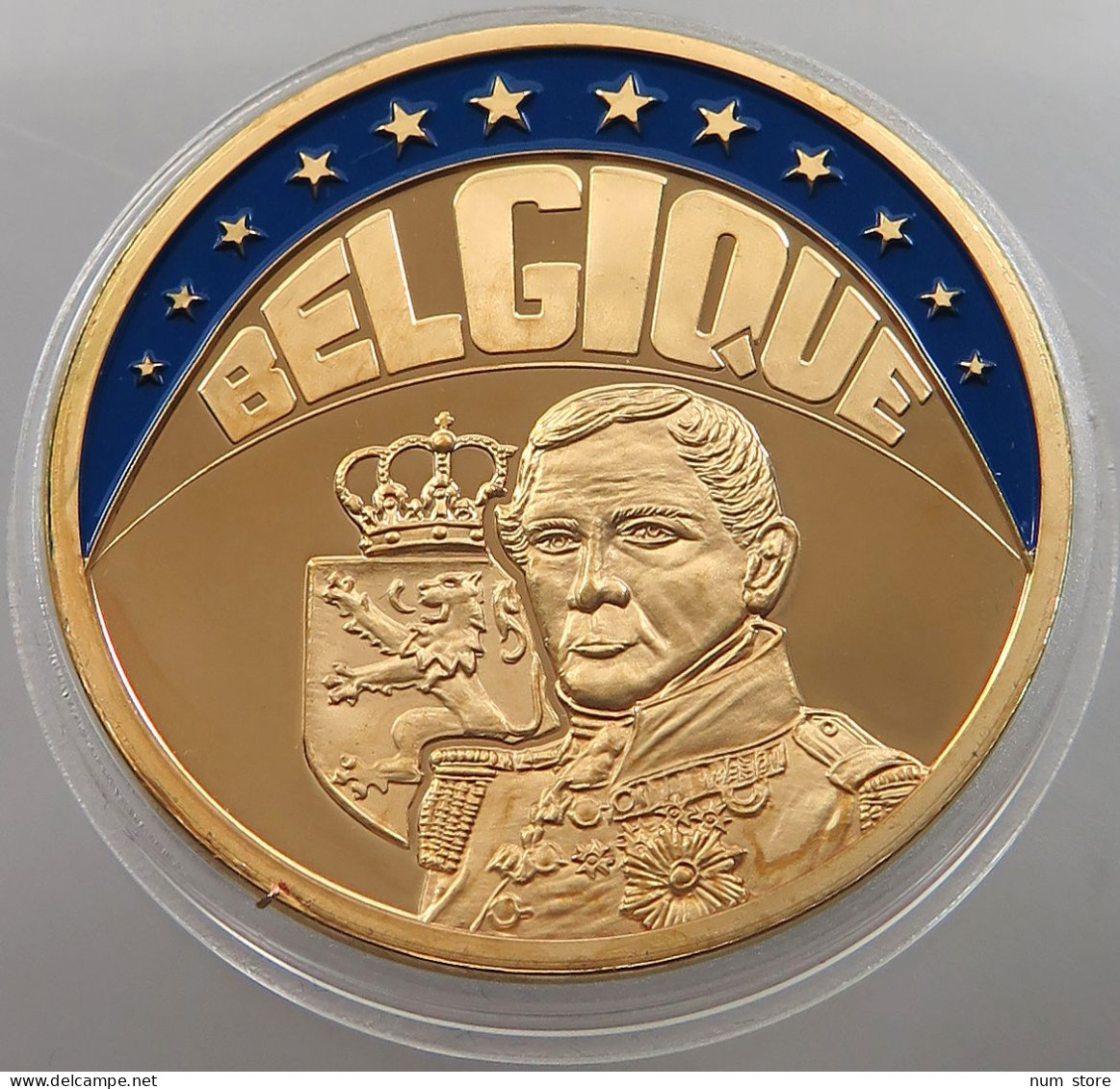 BELGIUM MEDAL 1997 ECU #sm11 0329 - Unclassified