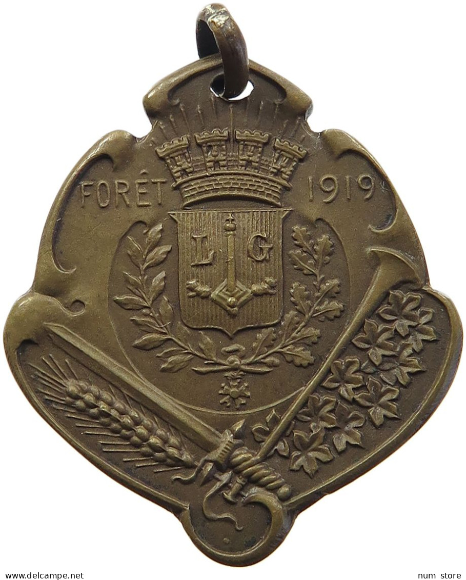 BELGIUM MEDAL 1919 Albert I. 1909-1934 WW1 MEDAL 1919 GRAND GUERRE #s006 0293 - Non Classés