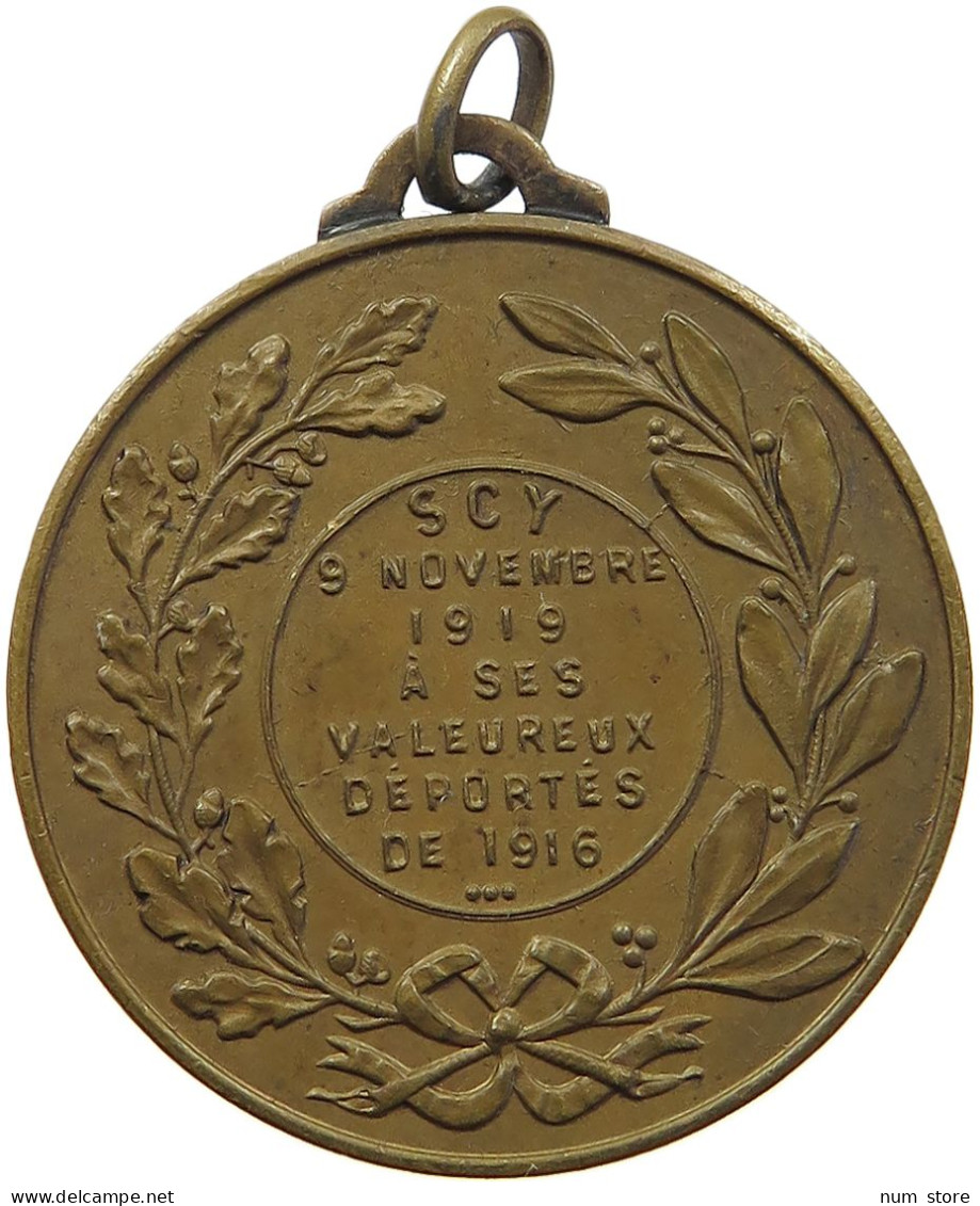 BELGIUM MEDAL 1916-1919 Albert I. 1909-1934 WW1 ALBERT 1916-1919 #s006 0275 - Zonder Classificatie