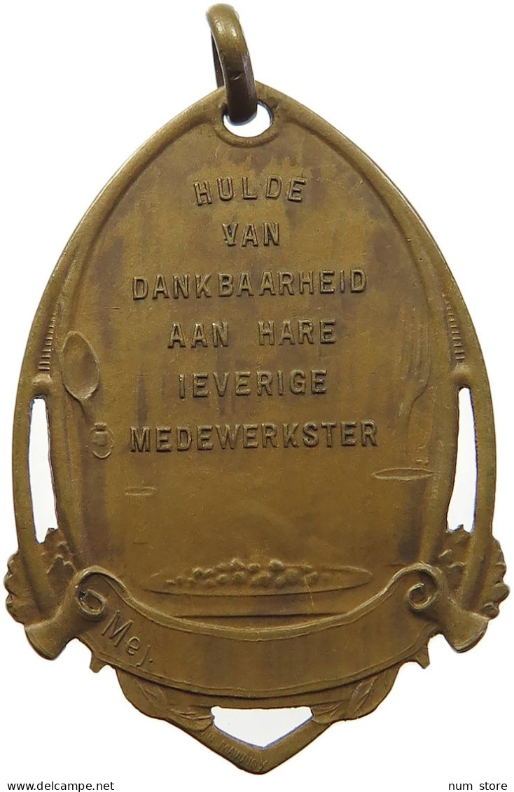 BELGIUM MEDAL 1916 Albert I. 1909-1934 WW1 ANTWERPEN 1916 CARITAS #s006 0261 - Zonder Classificatie