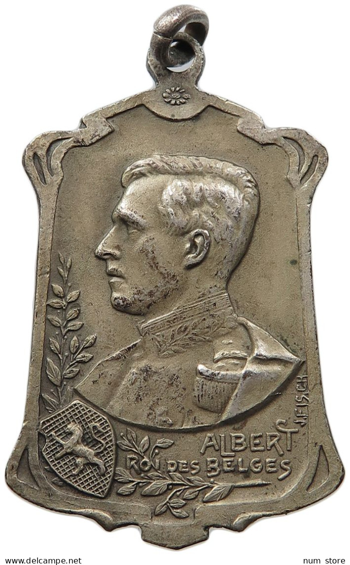 BELGIUM MEDAL 1914-1915 Albert I. 1909-1934, FISCH #tm3 0511 - Non Classés