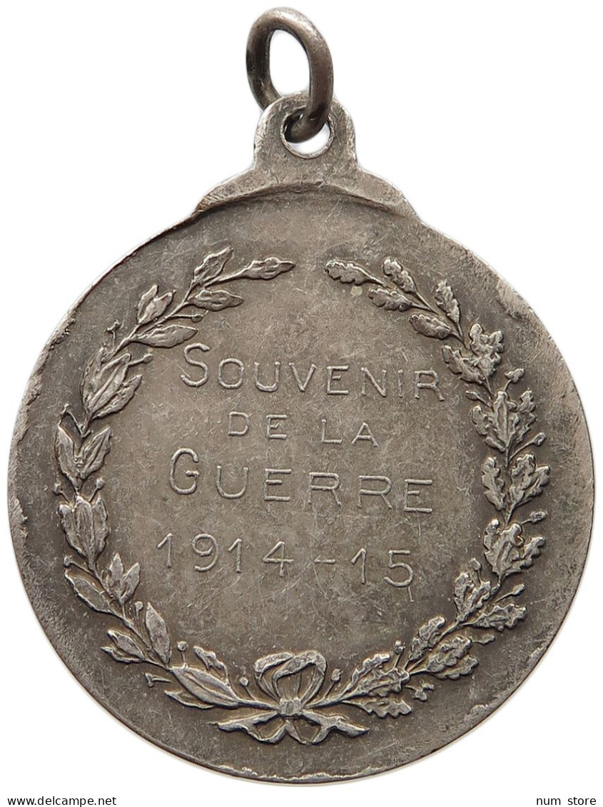 BELGIUM MEDAL 1914 1915 Albert I. 1909-1934 WW1 ALBERT 1914-1915 #s007 0157 - Non Classificati