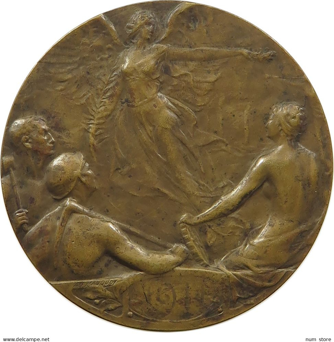 BELGIUM MEDAL 1911 EXPOSITION CHARLEROI #sm03 0417 - Non Classificati