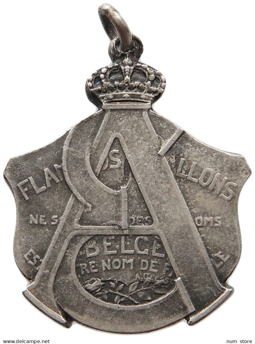 BELGIUM MEDAL  WW1 #s006 0181 - Unclassified