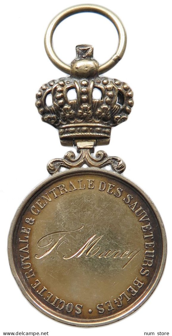 BELGIUM MEDAL  Leopold II. 1865-1909 CONGO #tm3 0509 - Non Classés