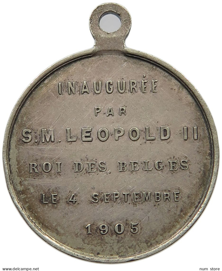 BELGIUM MEDAL  Leopold II. 1865-1909 EGLISE S.S. PIERRE ET PAUL D'OSTENDE, FISCH #tm1 0083 - Non Classificati