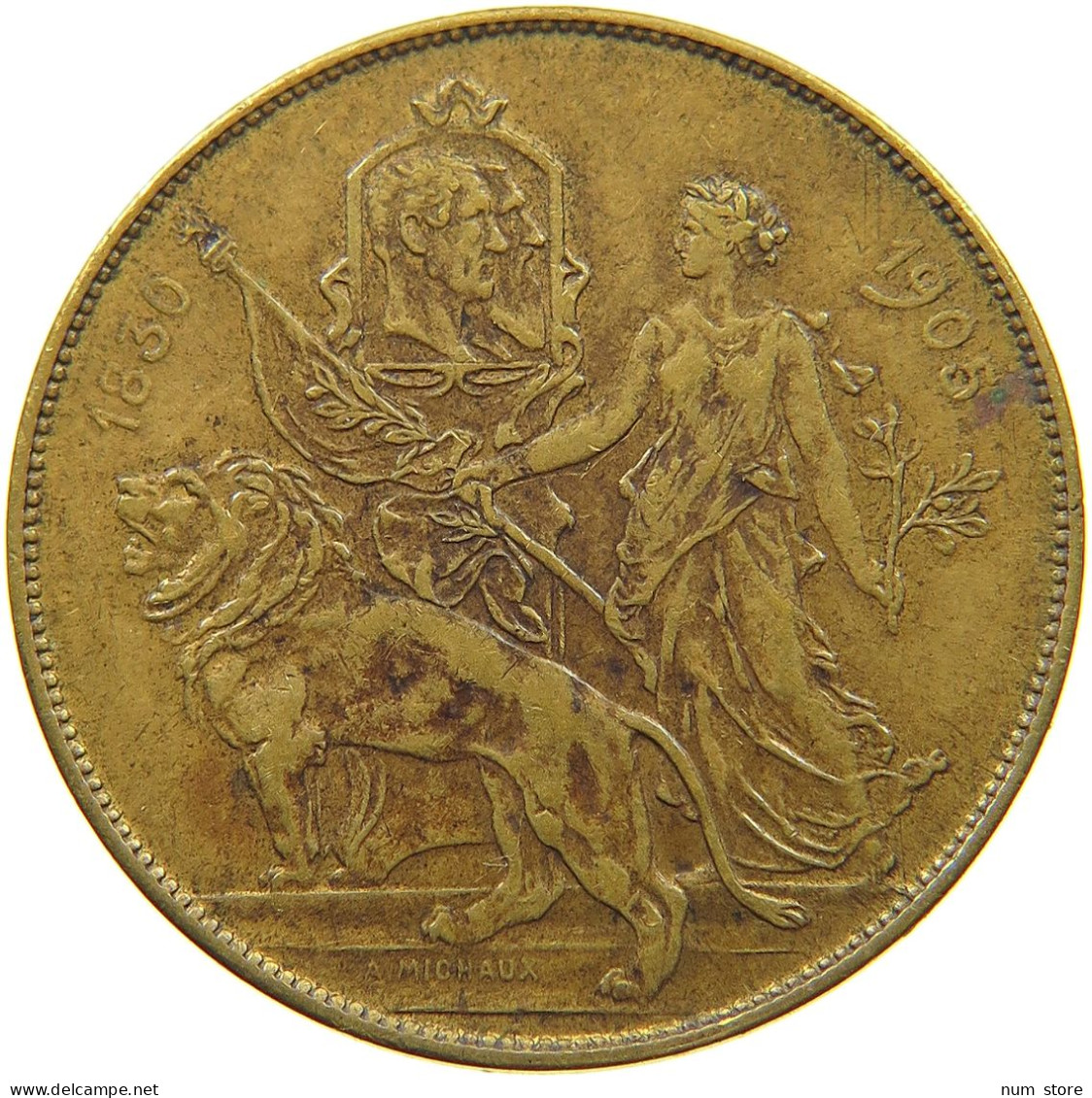 BELGIUM LIEGE MEDAL 1905 LIEGE EXPOSITION #t109 0045 - 975-1795 Principauté De Liège 