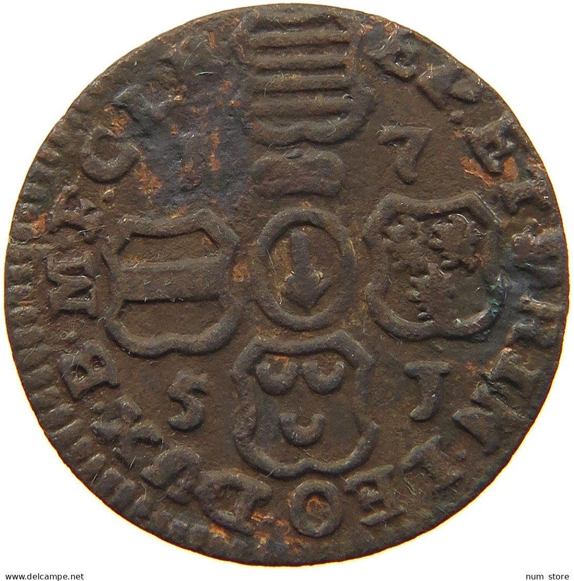 BELGIUM LIEGE LIARD 1751  #t140 0565 - 975-1795 Principauté De Liège 