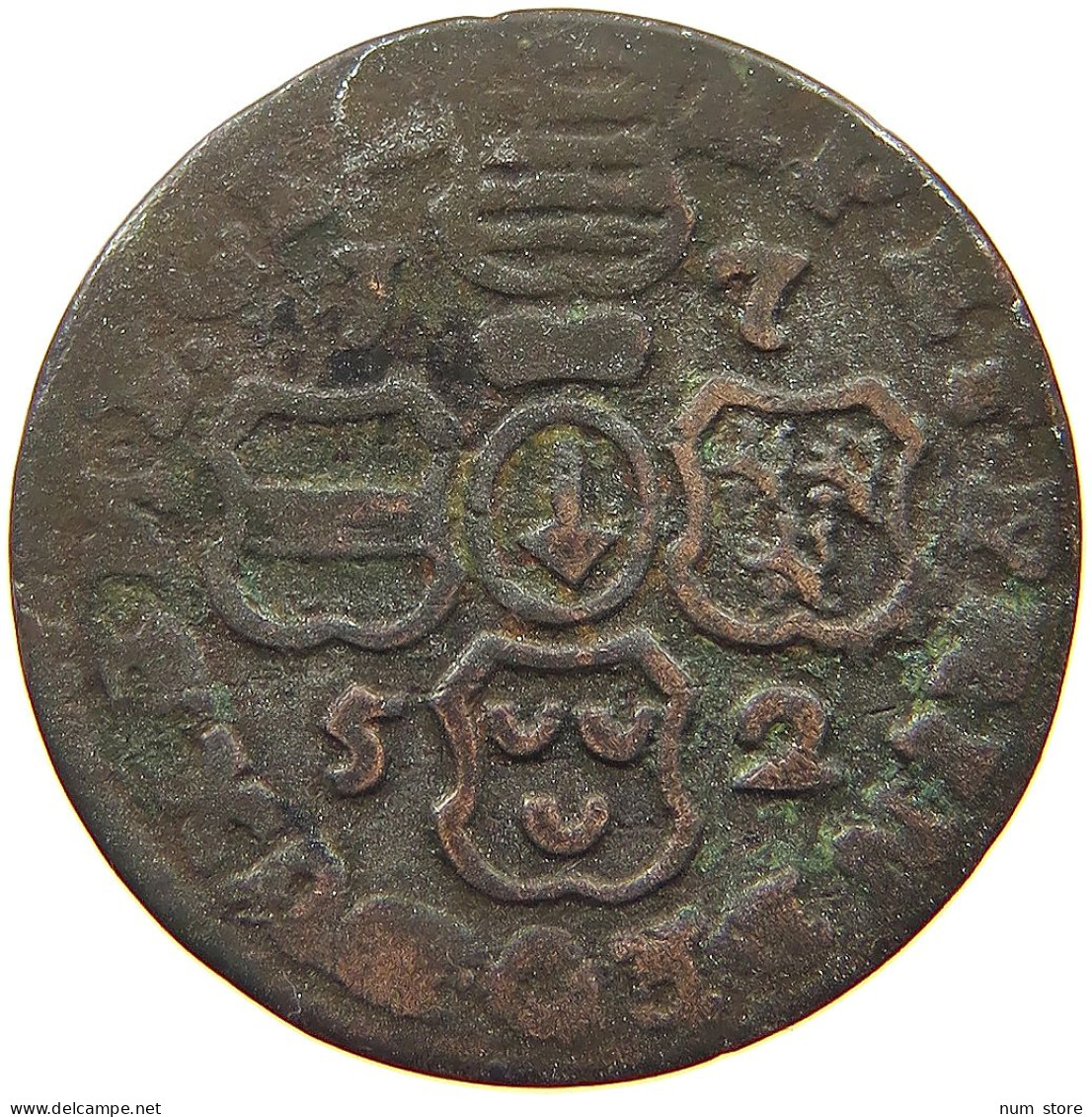 BELGIUM LIEGE LIARD 1752  #s053 0413 - 975-1795 Prince-Bishopric Of Liège