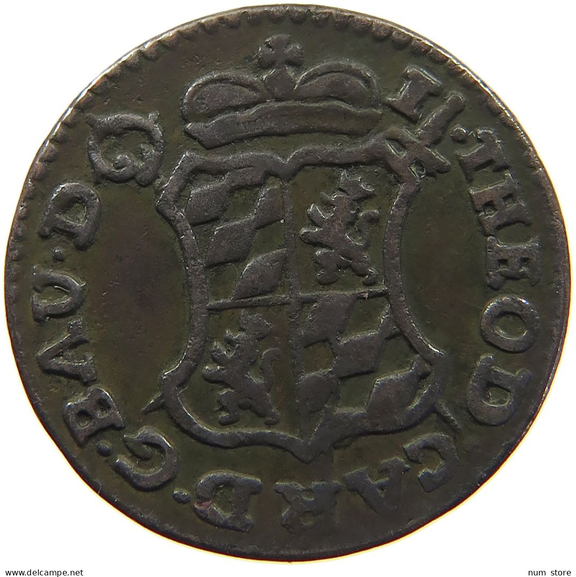 BELGIUM LIEGE LIARD 1752  #t157 0017 - 975-1795 Principauté De Liège 