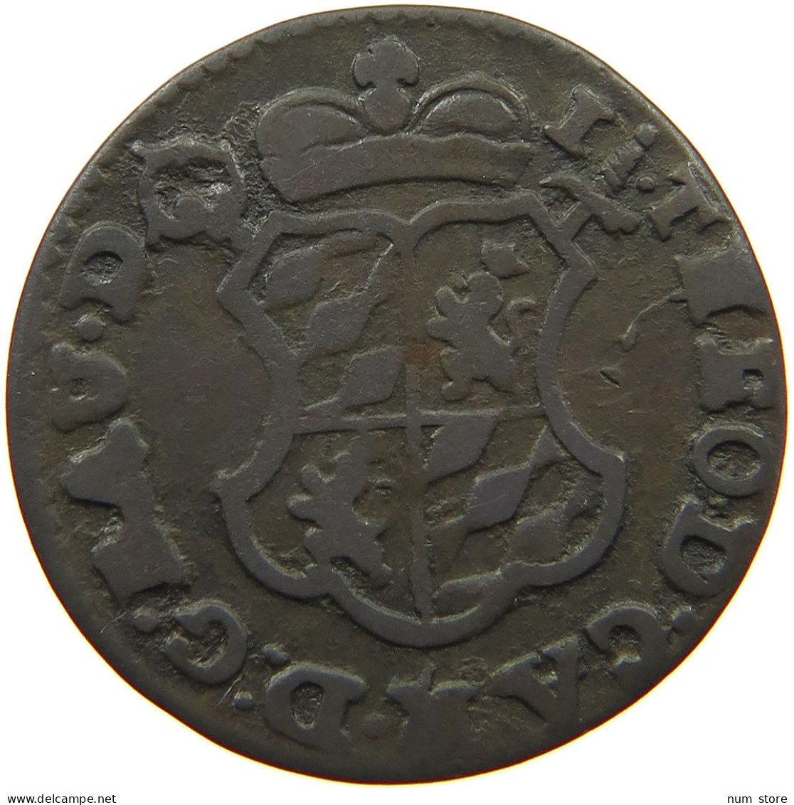 BELGIUM LIEGE LIARD 1752  #t137 0245 - 975-1795 Prince-Bishopric Of Liège