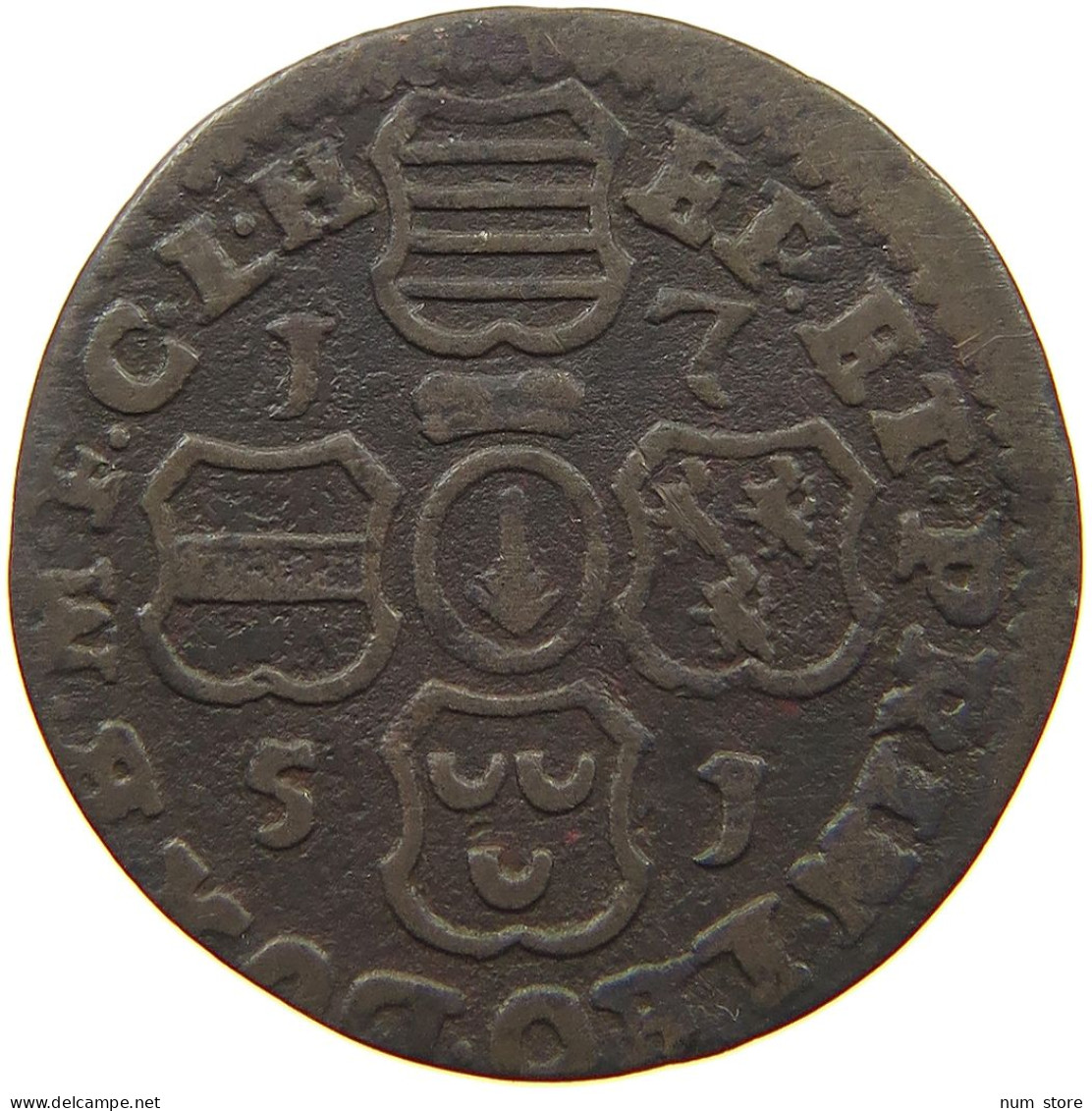 BELGIUM LIEGE LIARD 1751  #t137 0257 - 975-1795 Principauté De Liège 