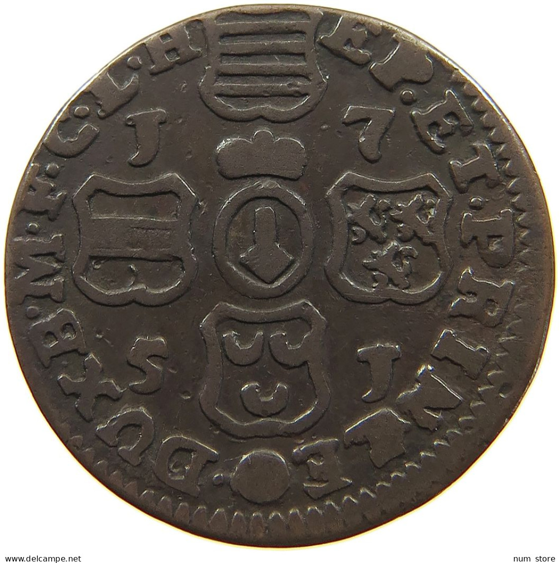 BELGIUM LIEGE LIARD 1751  #t157 0019 - 975-1795 Principauté De Liège 