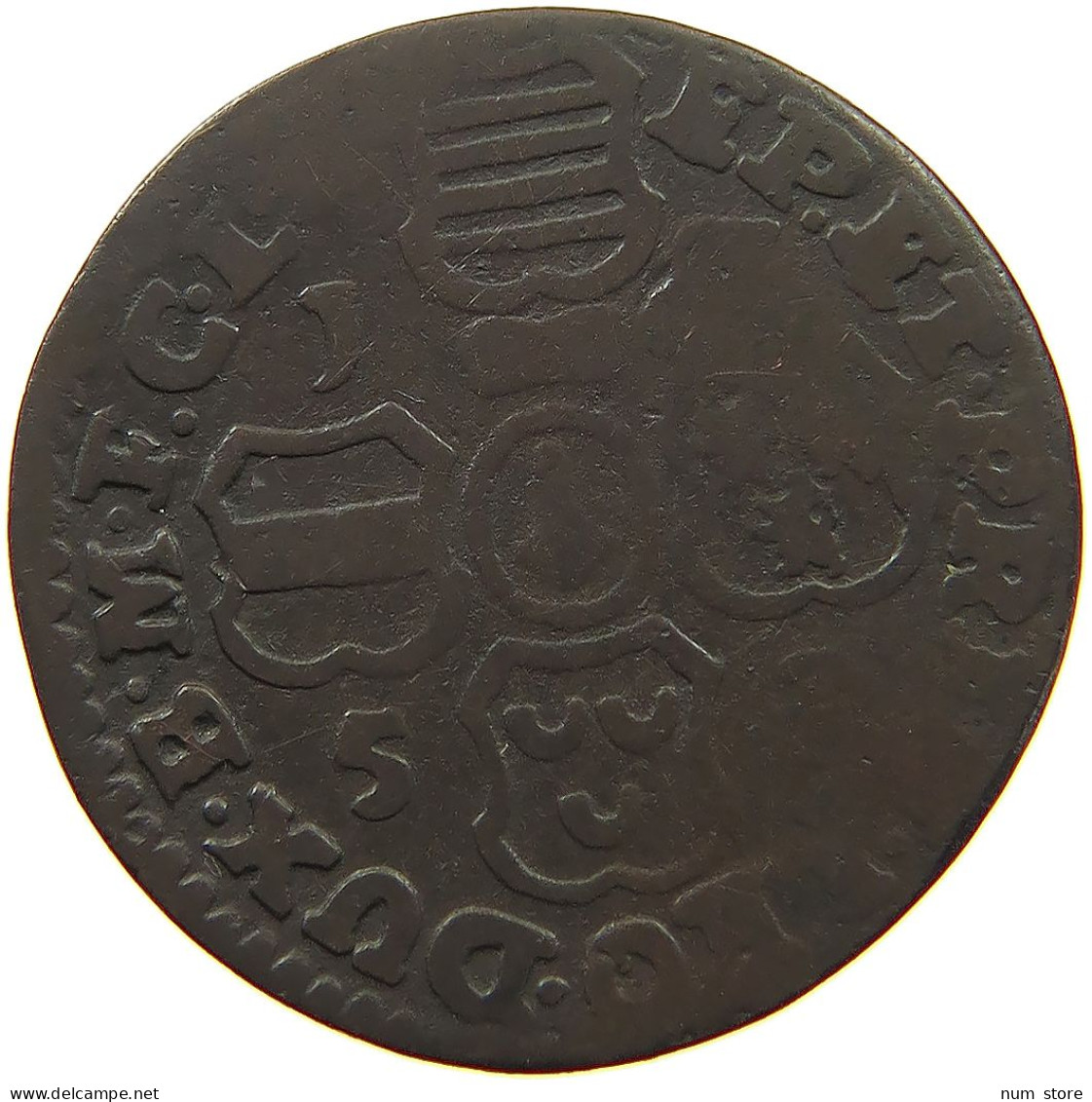 BELGIUM LIEGE LIARD 1751  #s060 0105 - 975-1795 Prinsbisdom Luik