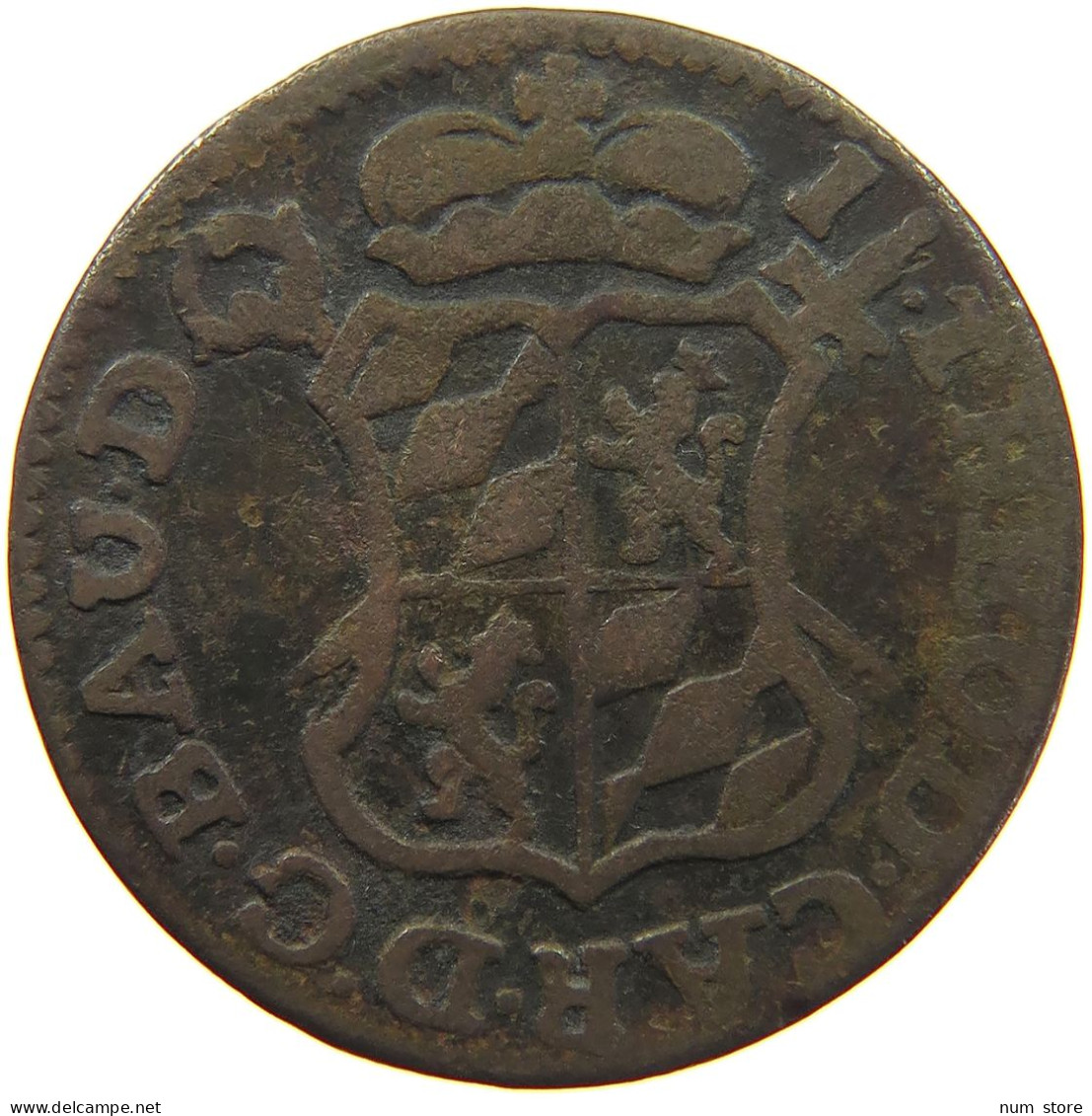 BELGIUM LIEGE LIARD 1751  #c032 0679 - 975-1795 Prinsbisdom Luik