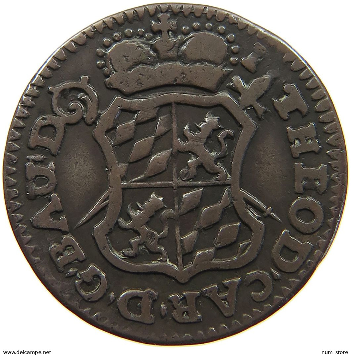 BELGIUM LIEGE LIARD 1750  #t157 0021 - 975-1795 Prince-Bishopric Of Liège